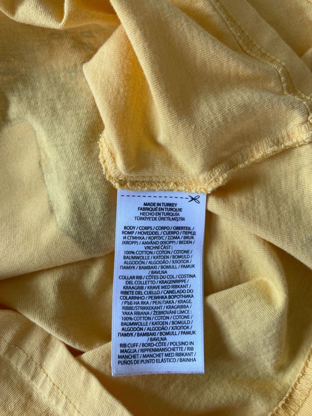 Polo Ralph Lauren Boys Polo Bear Shirt Yellow Long Sleeve Size 4 - Picture 4 of 6